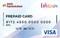 EbixCash Prepaidcard